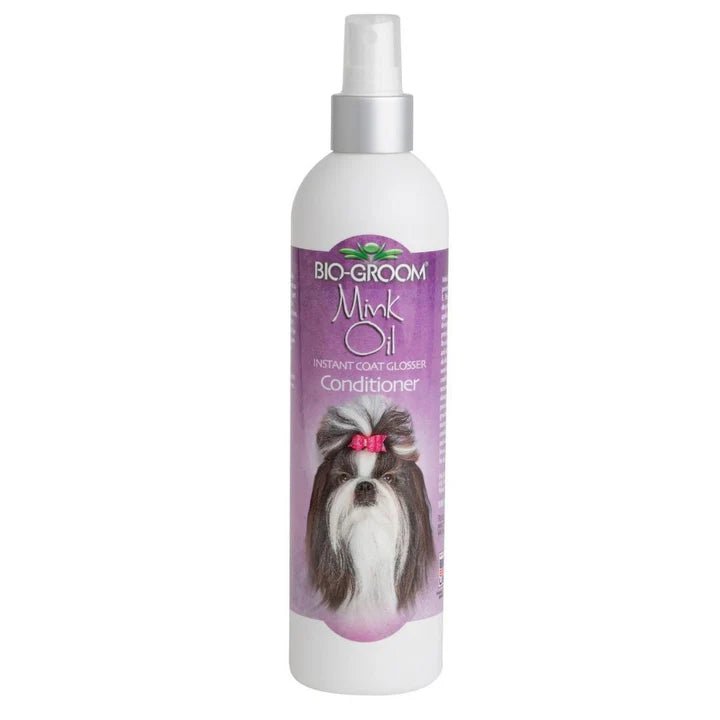 Bio Groom Mink Oil Conditioner Spray 1ea/12 fl oz - TRICK & TAILS