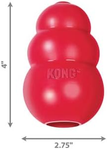 KONG Classic Dog Toy 1ea/LG - TRICK & TAILS