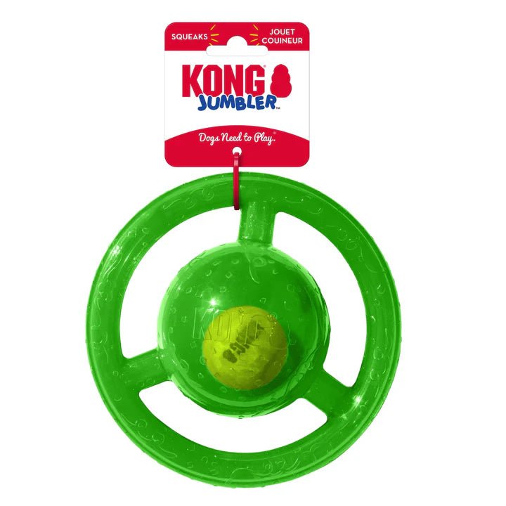 KONG Jumbler Dog Toy Disc - TRICK & TAILS