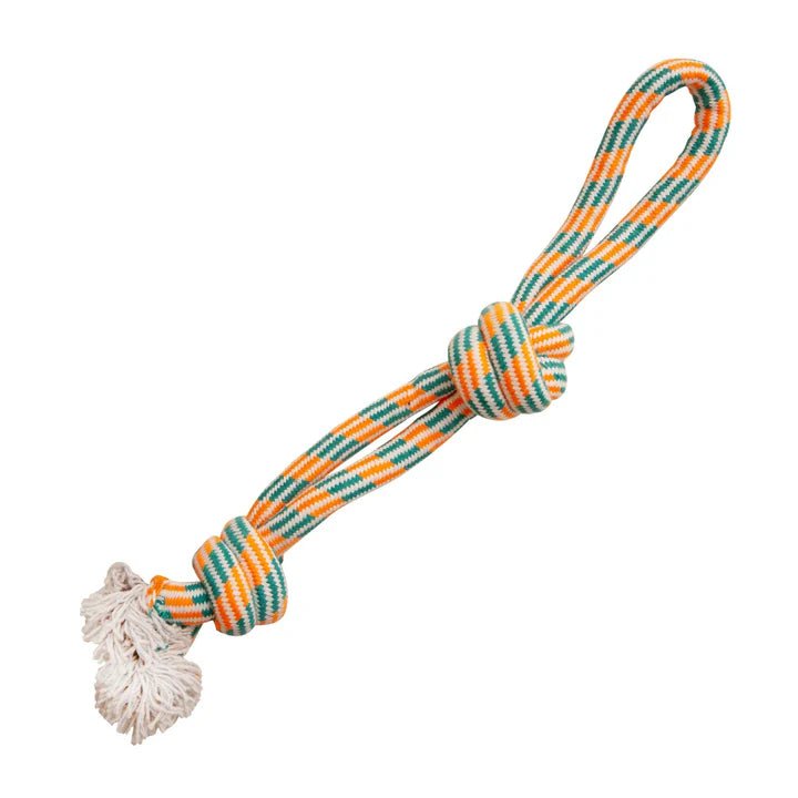 Snugarooz Fling N' Floss Rope Tug Assorted 22in. - TRICK & TAILS