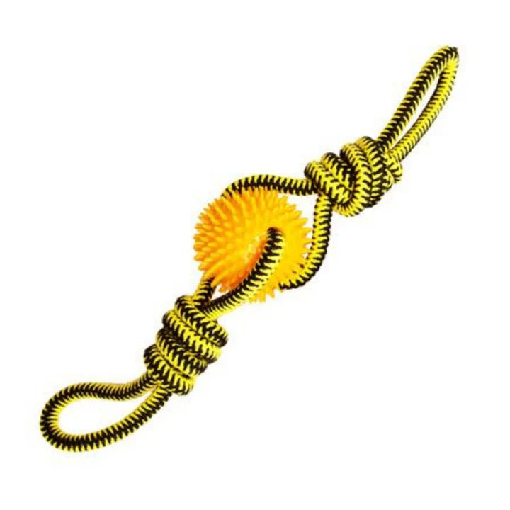 Snugarooz Spikey Beast Rope Tug Assorted 24in. - TRICK & TAILS