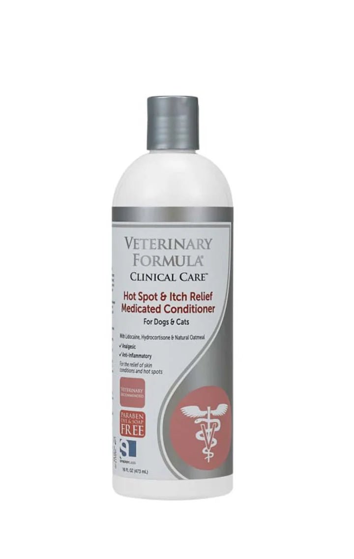 Synergy Labs Veterinary Formula Clinical Care Hot Spot Conditioner 1ea/16 fl oz - TRICK & TAILS