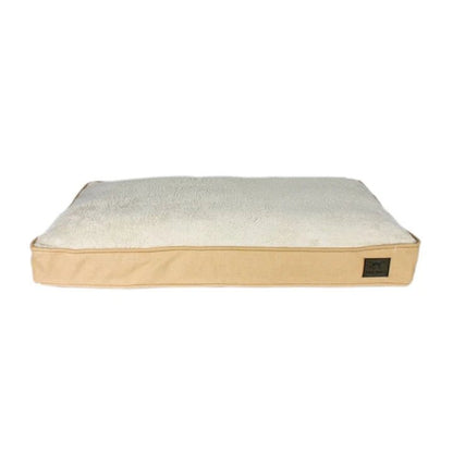 Tall Tails Dog Cushion Bed Khaki - TRICK & TAILS