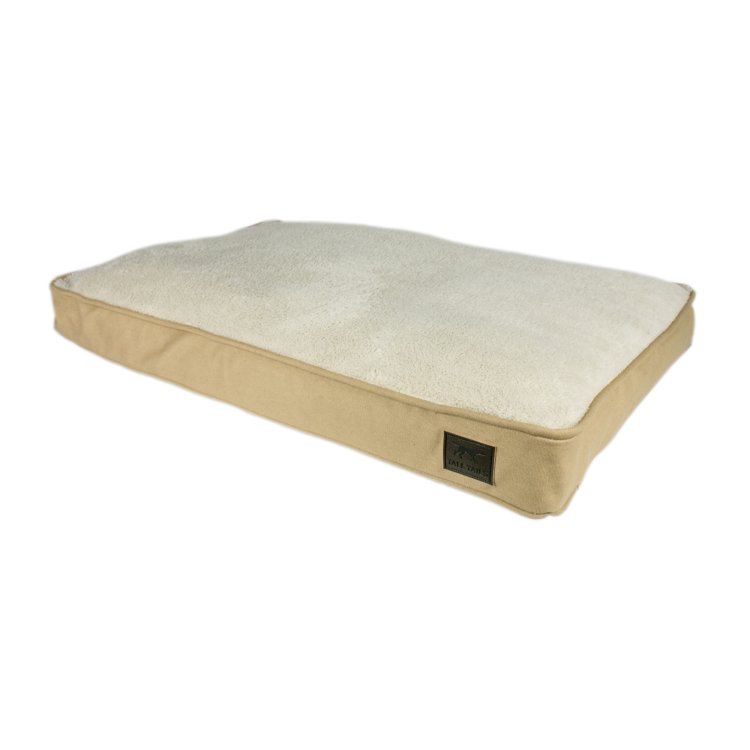 Tall Tails Dog Cushion Bed Khaki - TRICK & TAILS