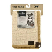 Tall Tails Dog Micro Blanket Sherpa Bone 30X40 - TRICK & TAILS