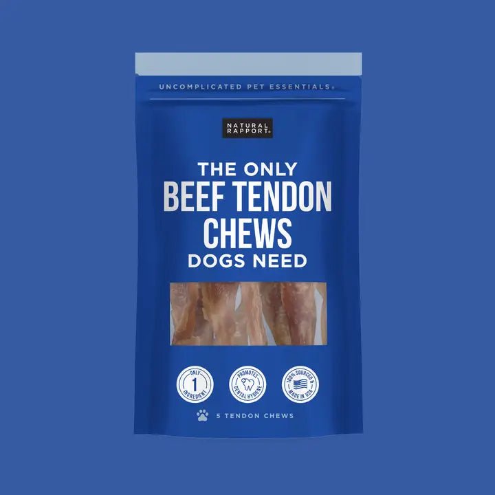 The Only Beef Tendon Chews Dogs Need - TRICK & TAILS