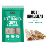 The Only Beef Trachea Chews Dogs Need - TRICK & TAILS