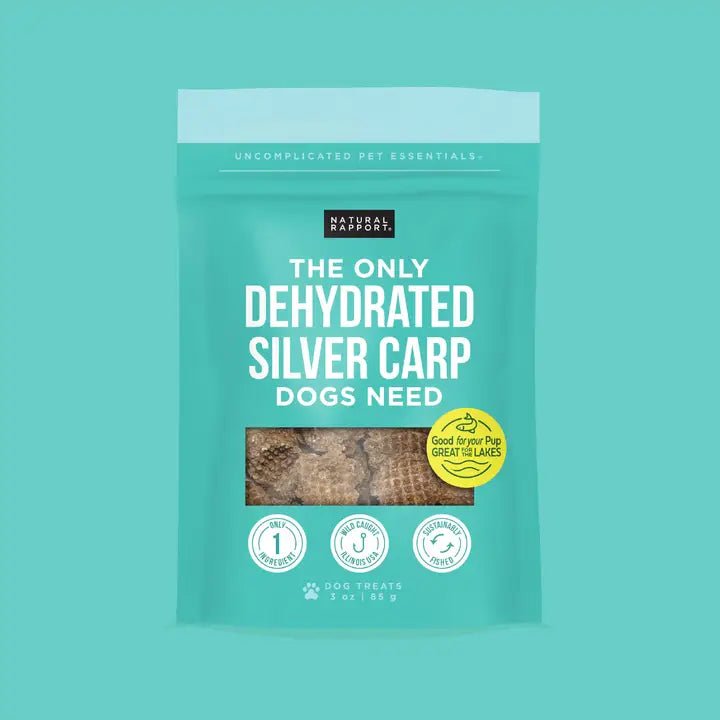 The Only Dehydrated Silver Carp Dogs Need - TRICK & TAILS