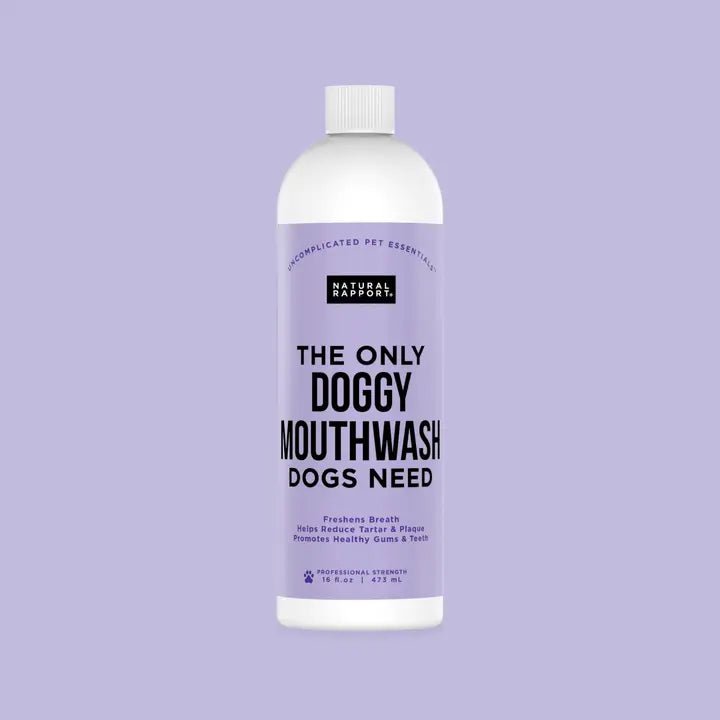 The Only Doggy Mouthwash Dogs Need - TRICK & TAILS