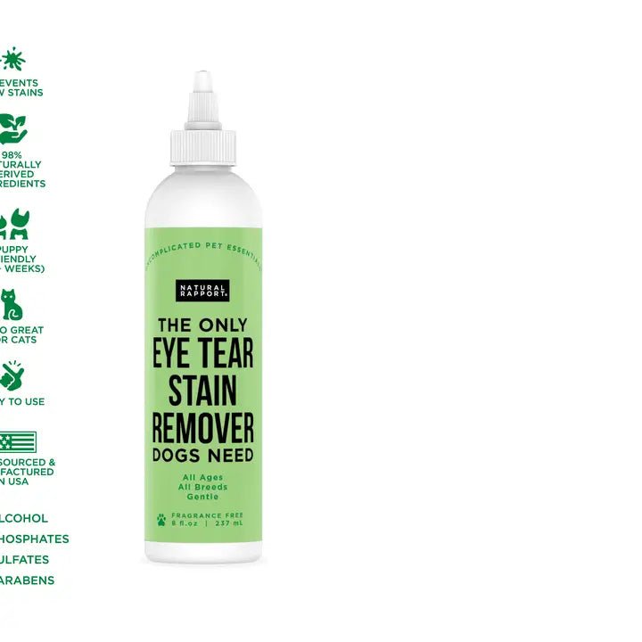 The Only Eye Tear Stain Remover Dogs Need - TRICK & TAILS