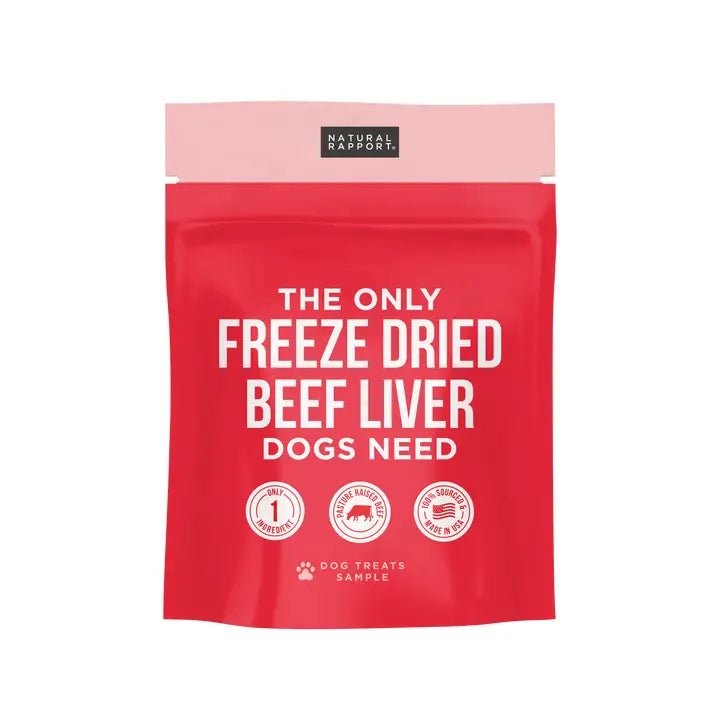 The Only Freeze Dried Beef Liver Dogs Need - TRICK & TAILS