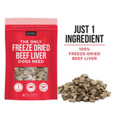 The Only Freeze Dried Beef Liver Dogs Need - TRICK & TAILS