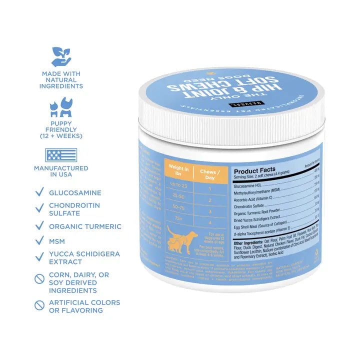 The Only Hip & Joint Soft Chews Dogs Need - TRICK & TAILS