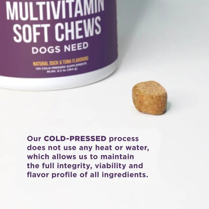 The Only Multivitamin Soft Chews Dogs Need - TRICK & TAILS