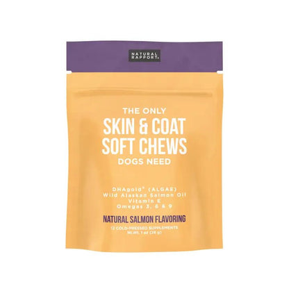 The Only Skin & Coat Soft Chews Dogs Need - TRICK & TAILS