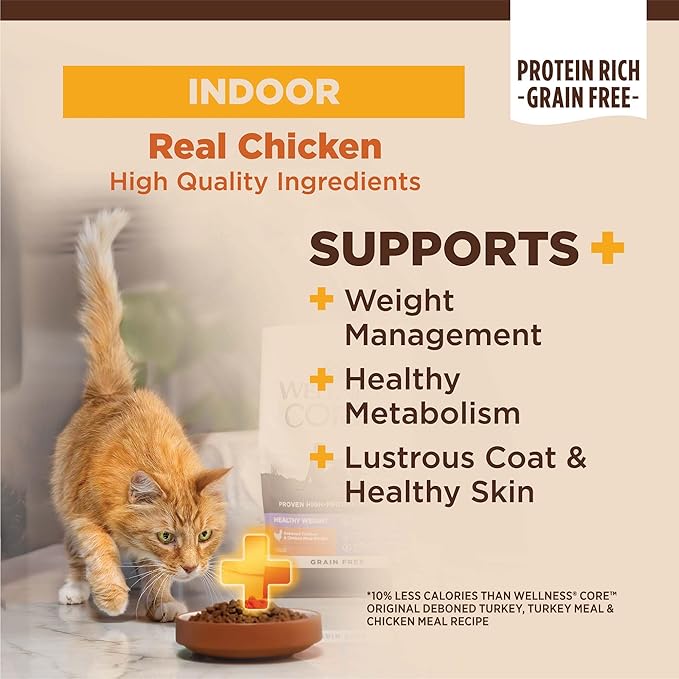 Wellness Cat Core Indoor Recipe 5Lb - TRICK & TAILS